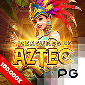 Treasures of Aztec hot slot icon on Playtime Gameplay